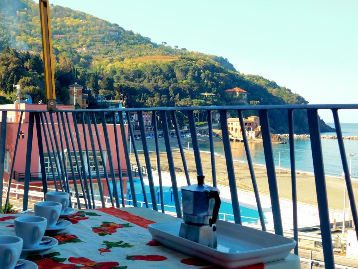 Bilocale con favolosa Vista Mare Levanto Exterior foto